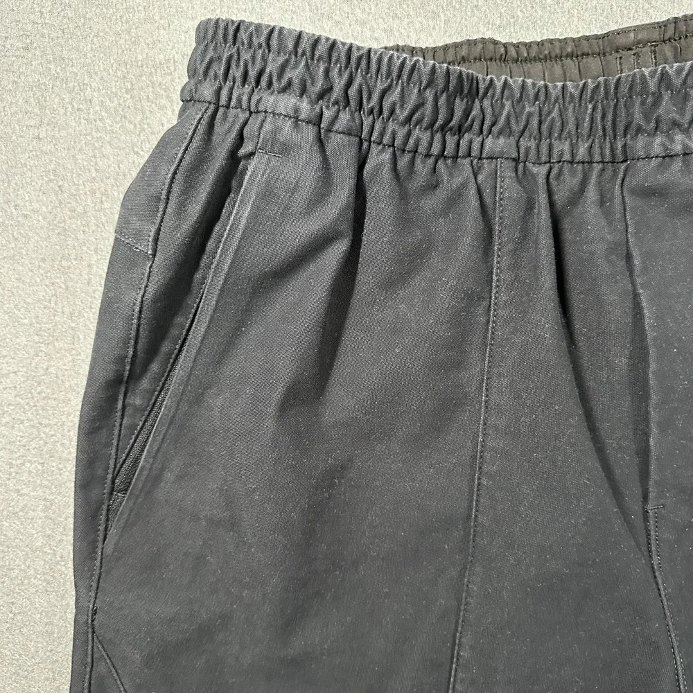 Lululemon Utilitech Pull On Classic Fit Pants Mens Large‎ Black Elastic Waist
